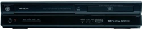 Medion MD 81664 E70001 DVD & Video Recorder Combination DivX Xvid MPEG4 HDMI OTR USB ZOOM Function Front DV Input (IEEE 1384) Black