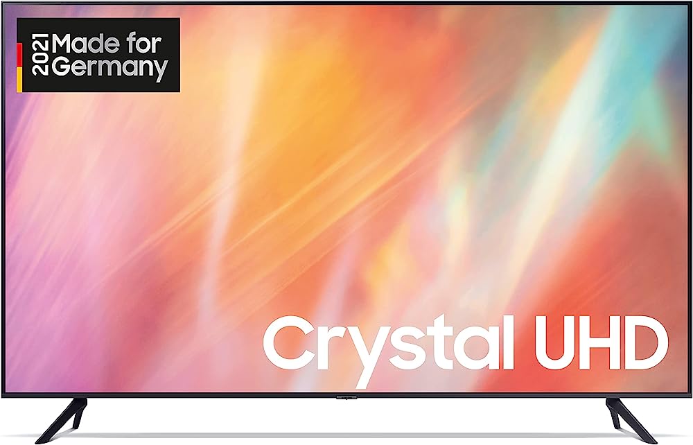 Samsung Crystal UHD TV 4K AU7199 55″ (GU55AU7199UXZG), HDR, Q-Symphony, Boundless Screen [2021]